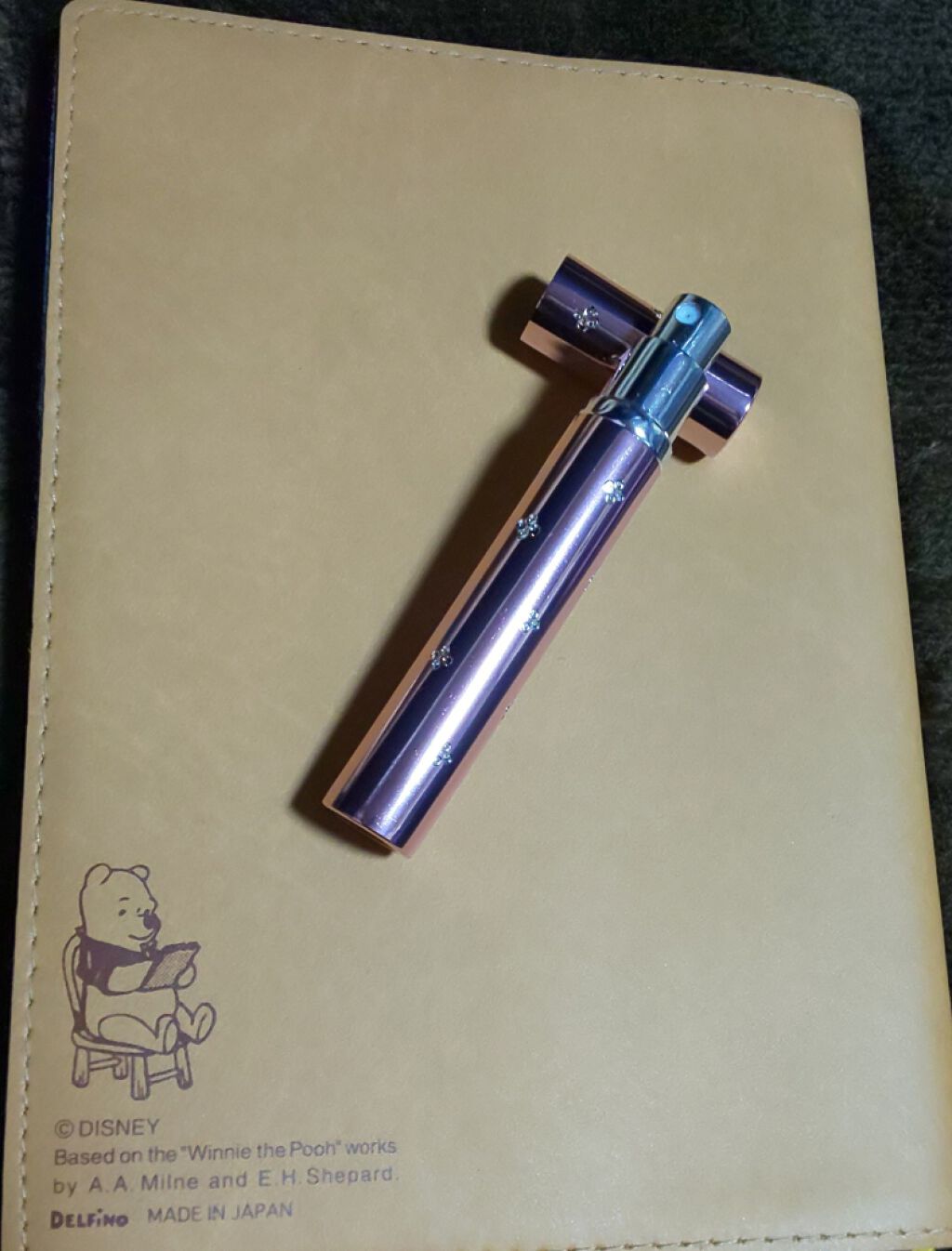 フラワーストーン付 香水スプレー容器/DAISO/その他化粧小物を使ったクチコミ(2枚目)