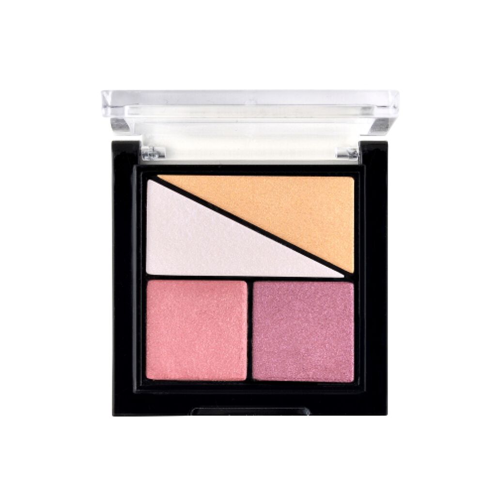 UR GLAM VELVET EYE COLOR PALETTE イエロー&プラム