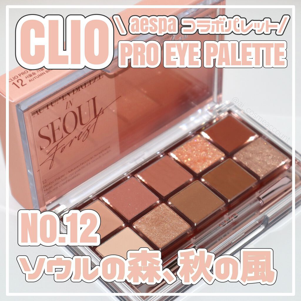 プロ アイ パレット/CLIO/アイシャドウパレットを使ったクチコミ（1枚目）