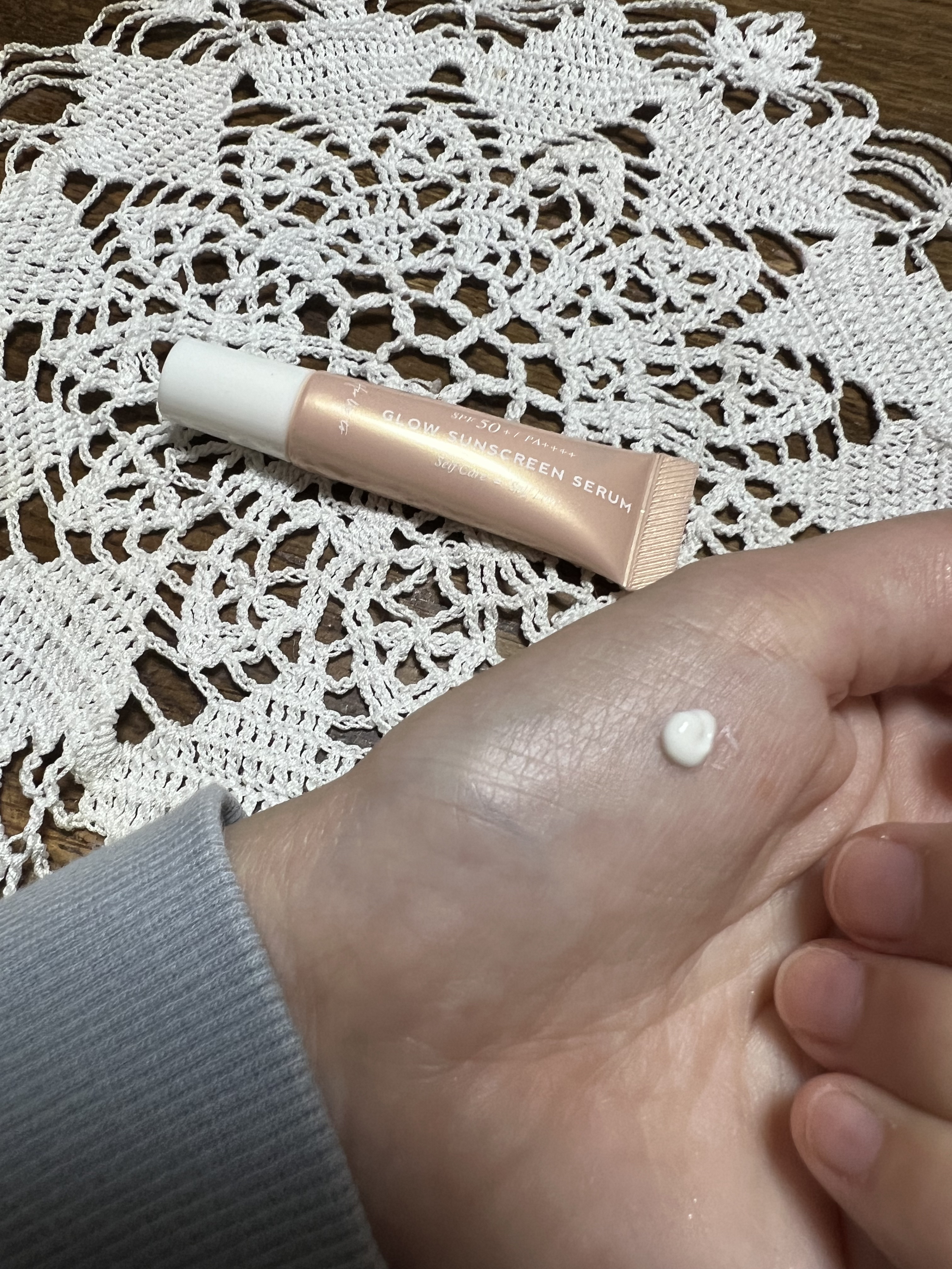 グロウサンスクリーンセラム/Her lip to BEAUTY/日焼け止めローションを使ったクチコミ（2枚目）