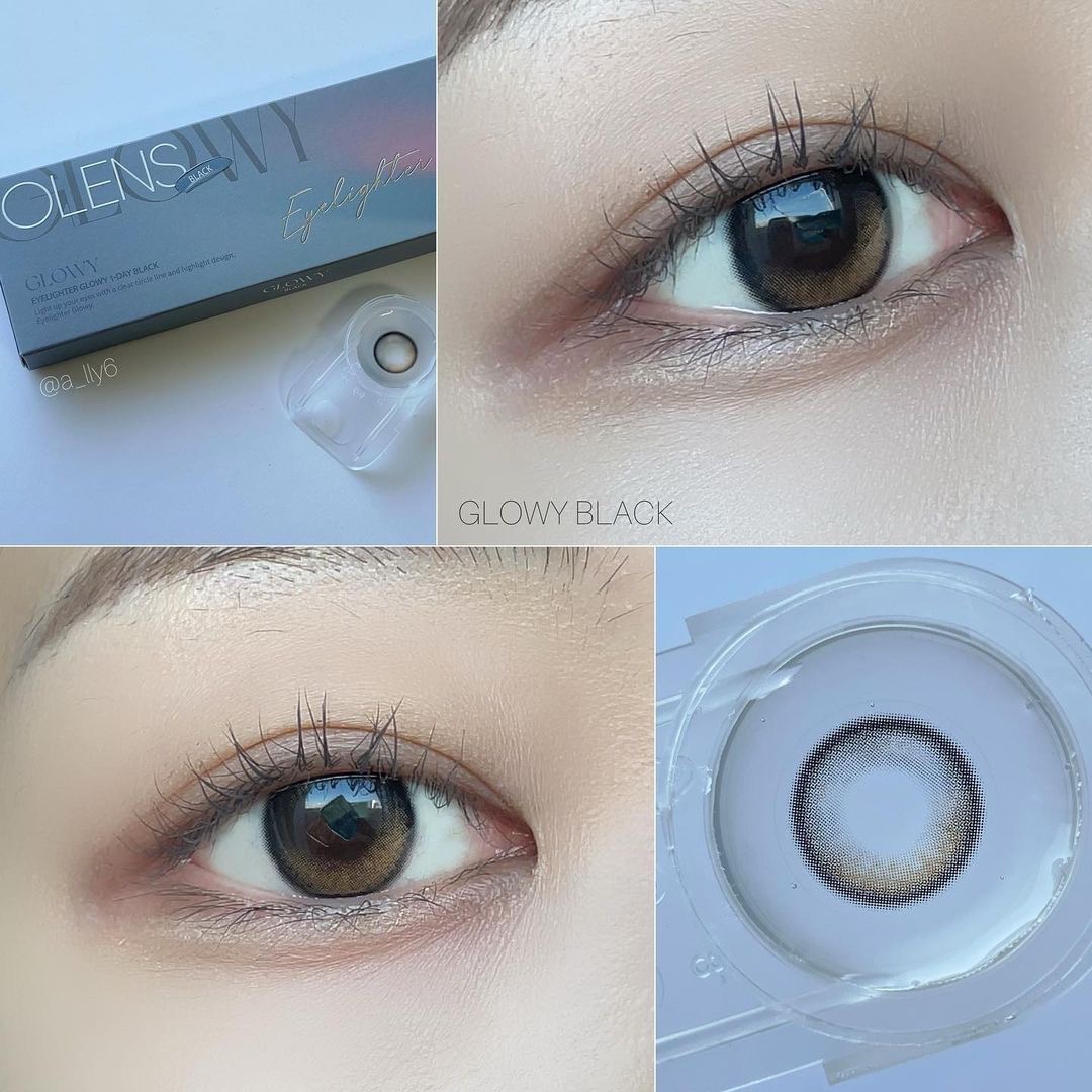 Glowy 1day/OLENS/ワンデー（１DAY）カラコンを使ったクチコミ（3枚目）