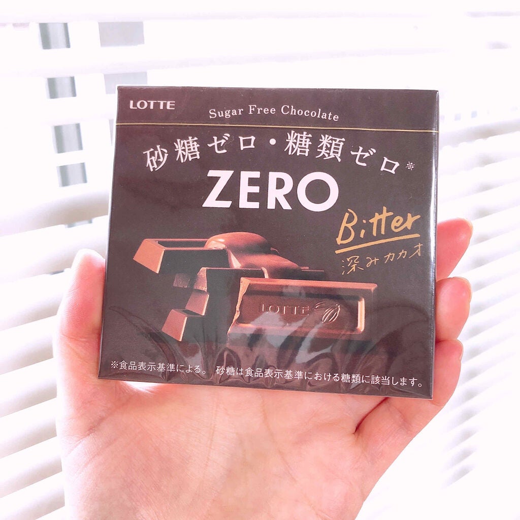 ZERO Bitter/ロッテ/低糖質食品を使ったクチコミ(1枚目)