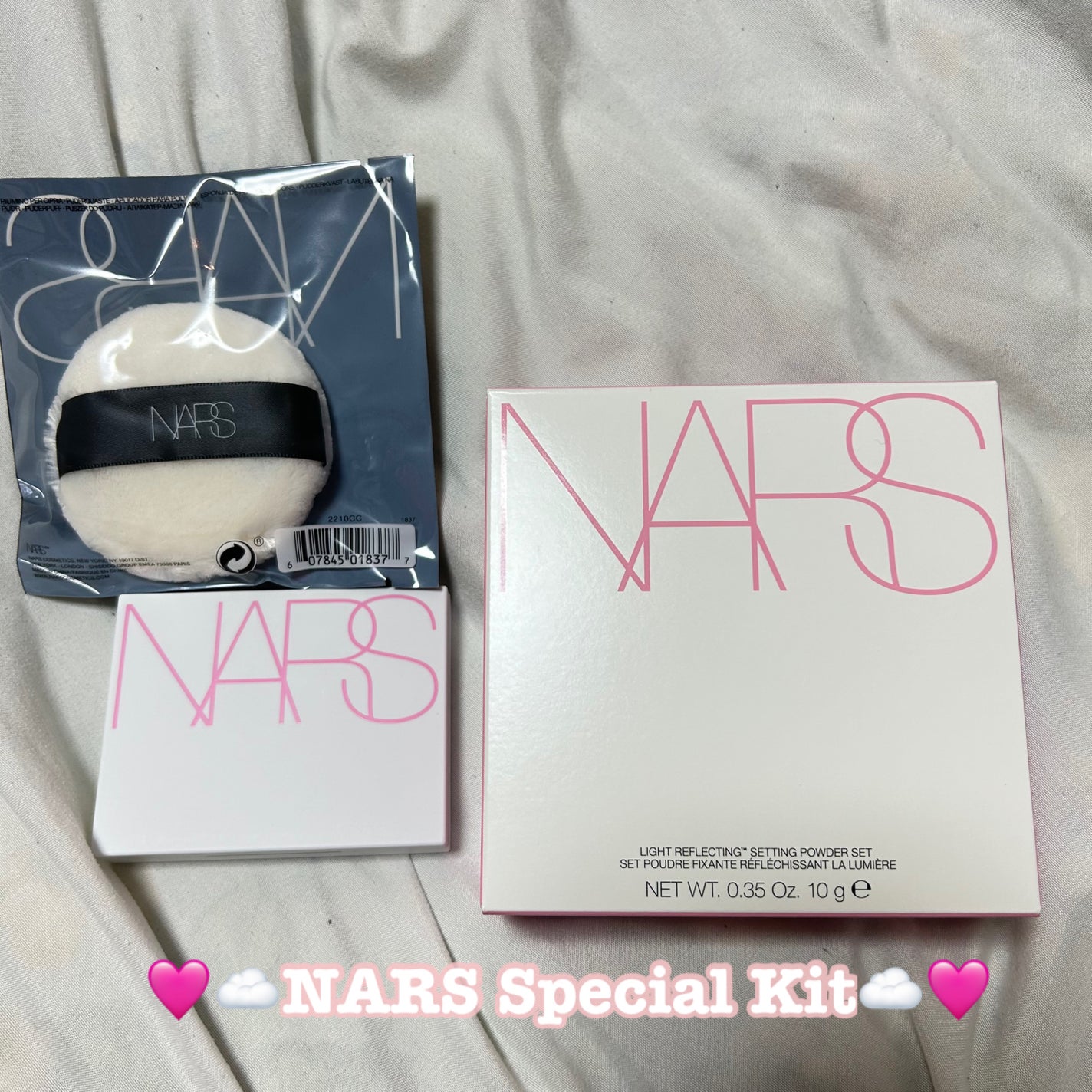 ライトリフレクティングセッティングパウダーセット 03179/NARS/メイクアップキットを使ったクチコミ(1枚目)