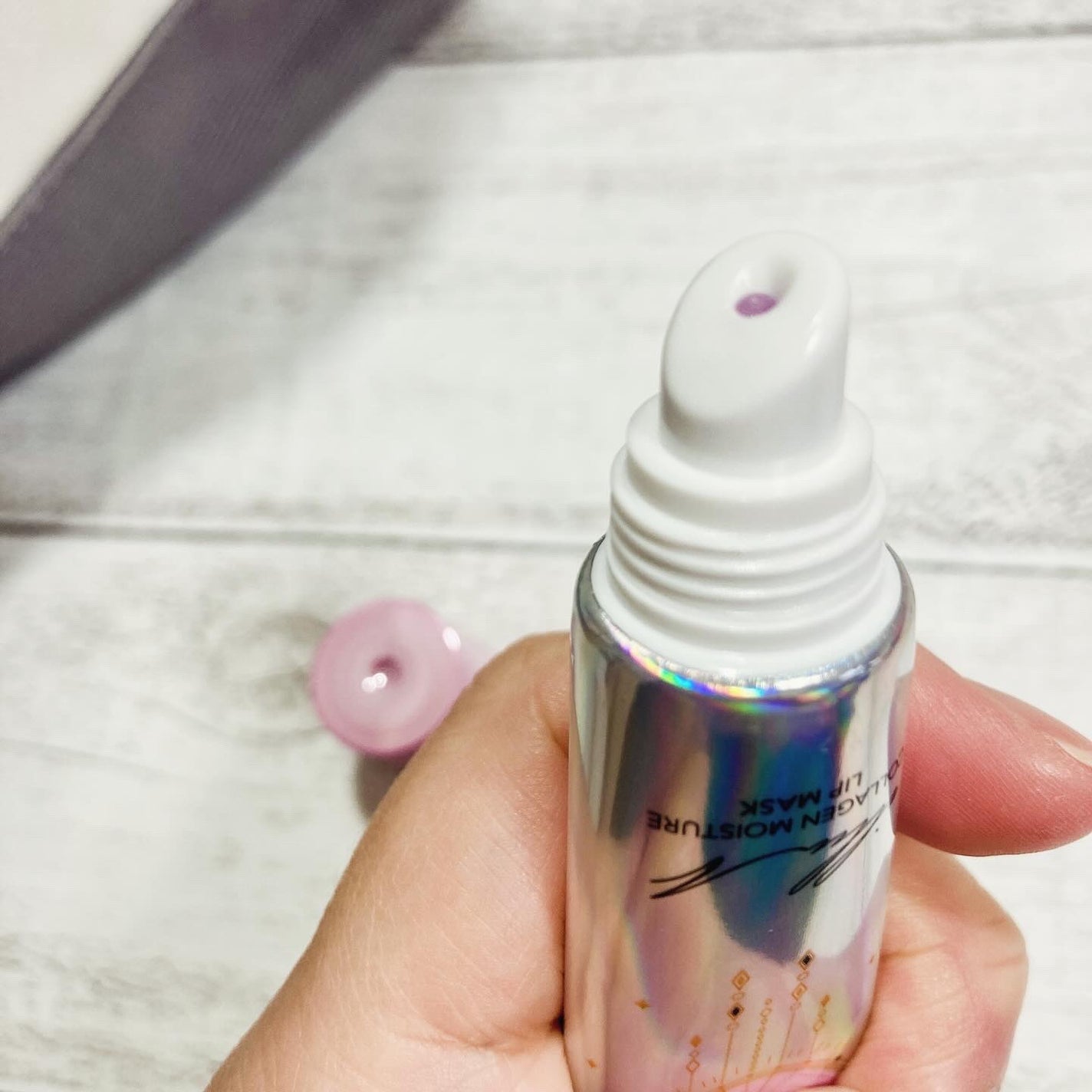 イリュン コラーゲンモイスチャーリップマスク/illuN/リップマスクを使ったクチコミ(3枚目)