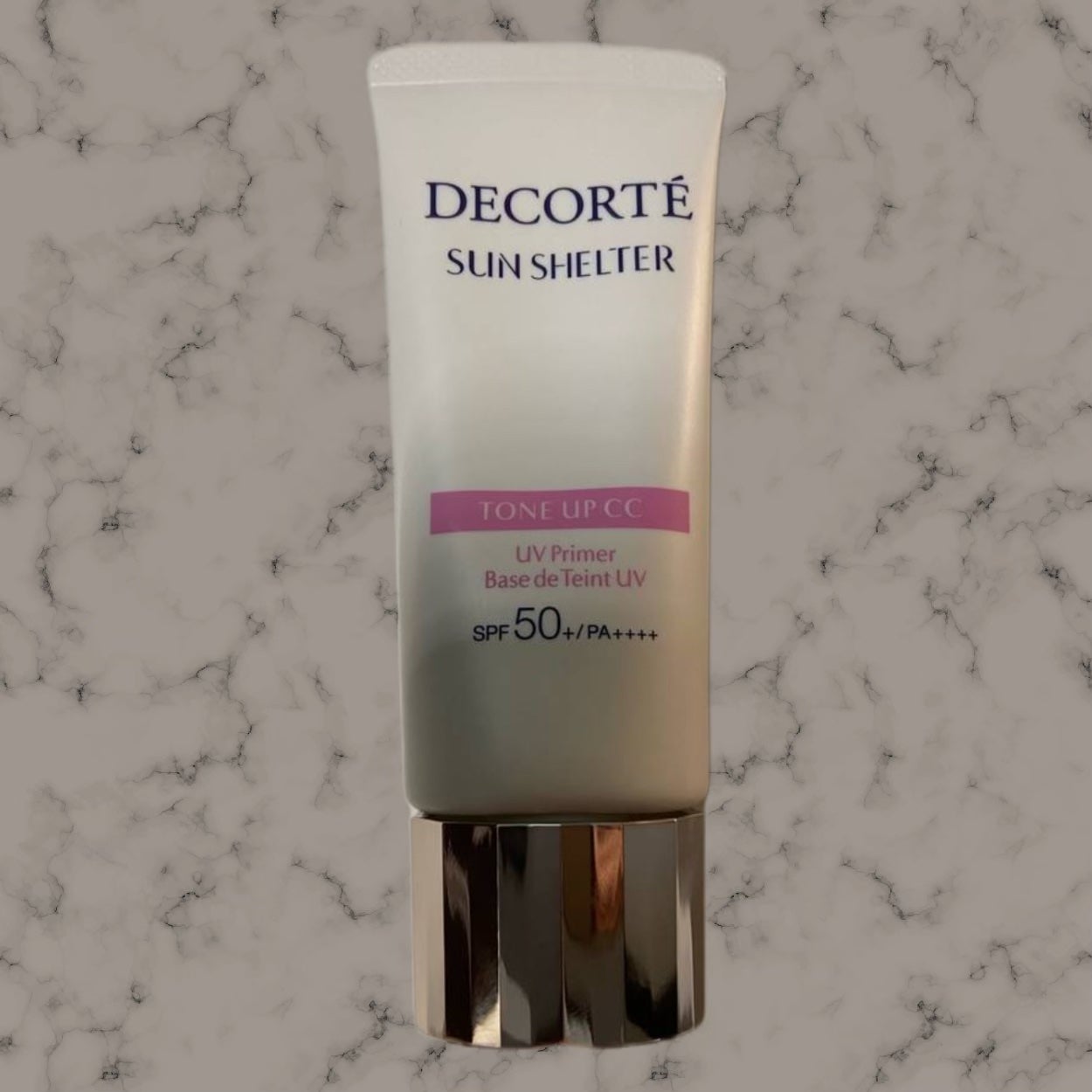 サンシェルター トーンアップCC/DECORTÉ/CCクリームを使ったクチコミ(3枚目)