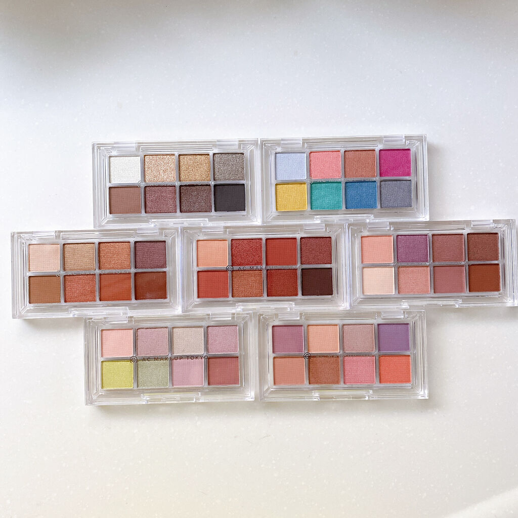 AC 8カラーアイパレット/AC MAKEUP/アイシャドウパレットを使ったクチコミ（1枚目）