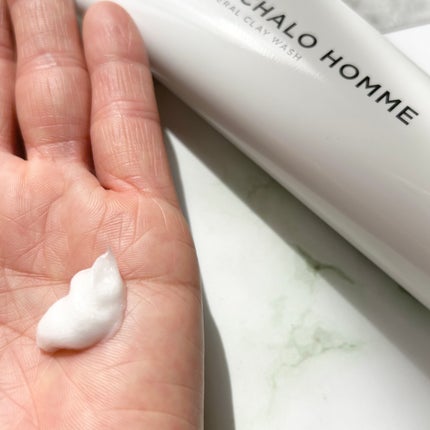 ミネラルクレイウォッシュ/CECHALO HOMME/洗顔フォームを使ったクチコミ(3枚目)