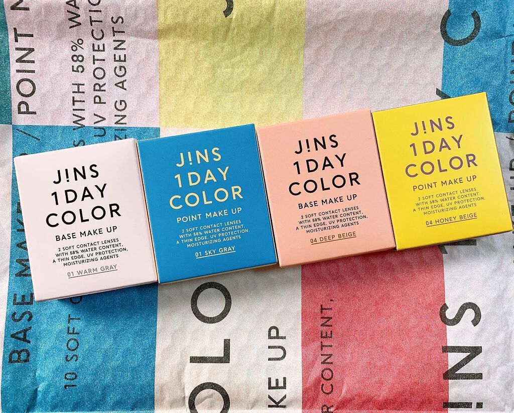 JINS1DAYCOLOR/JINS/ワンデー（１DAY）カラコンを使ったクチコミ（1枚目）