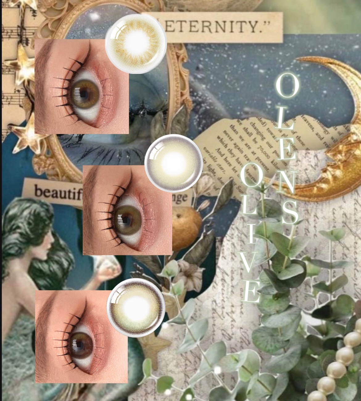 SCANDI(スカンディ)/OLENS/カラーコンタクトレンズを使ったクチコミ（1枚目）