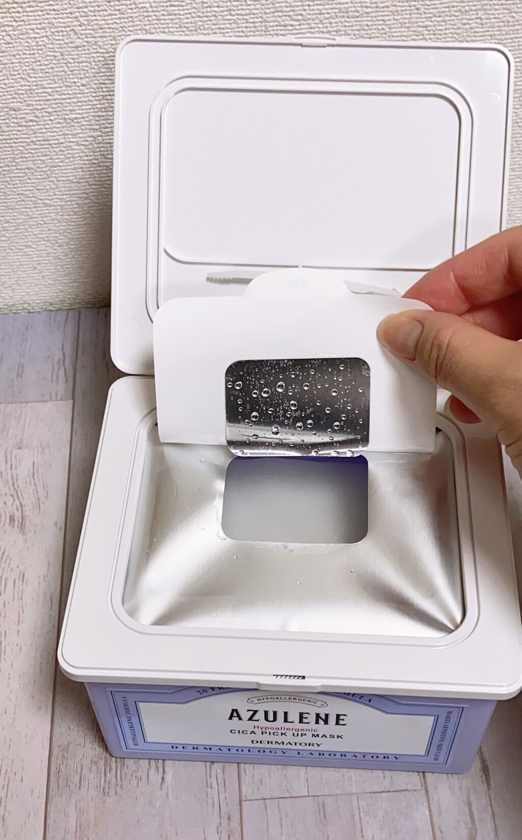 ハイポアラジェニックシカピックアップマスク/Dermatory/シートマスク・パックを使ったクチコミ（3枚目）