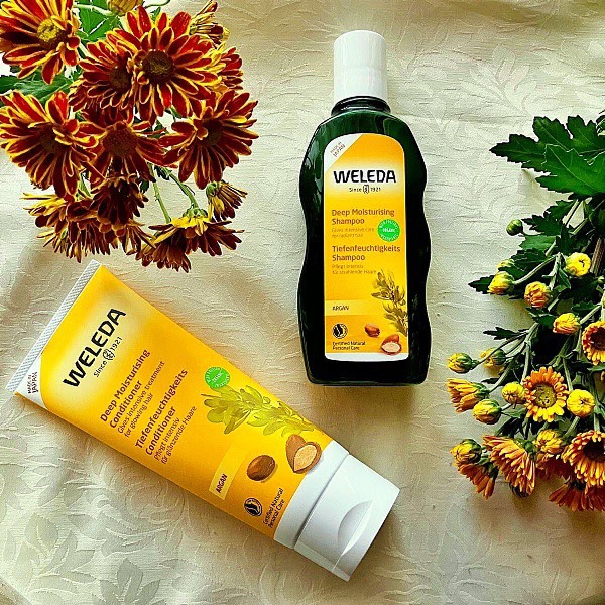 アルガン ヘアシャンプー／ヘアコンディショナー/WELEDA/市販シャンプーを使ったクチコミ（1枚目）