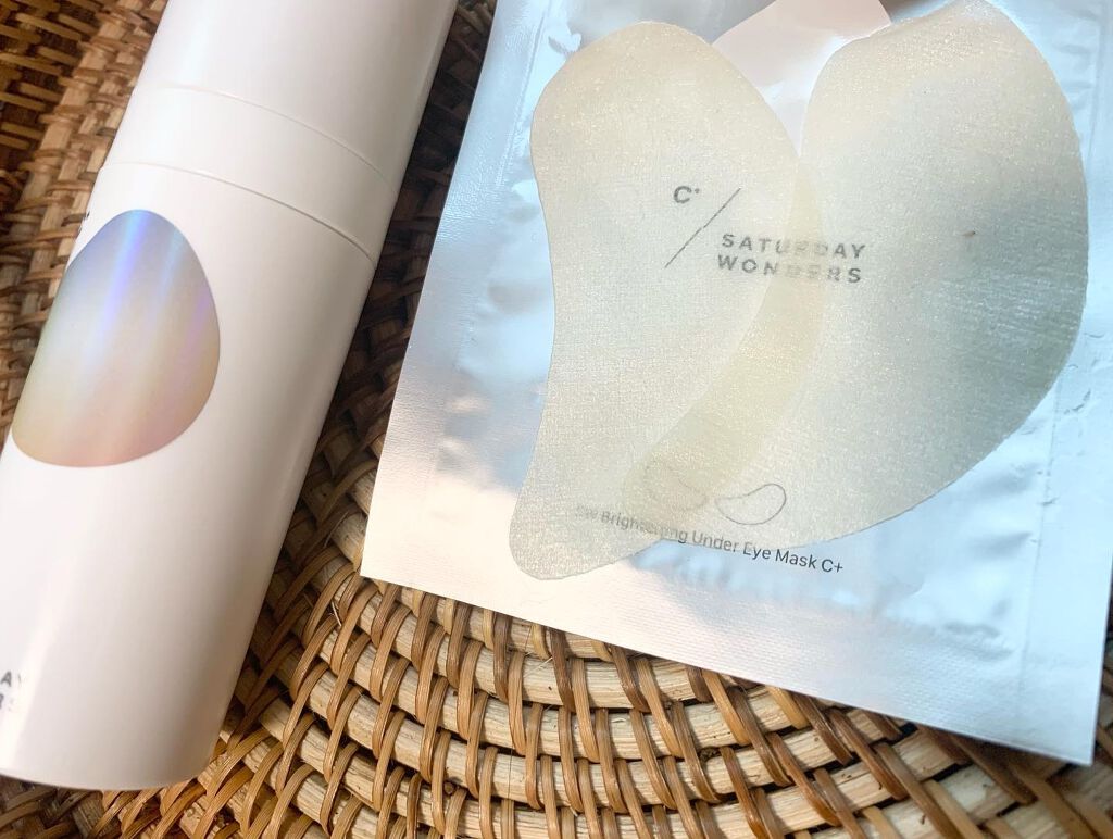 ブライトニング目元パックC＋/Saturday Wonders/シートマスク・パックを使ったクチコミ（2枚目）