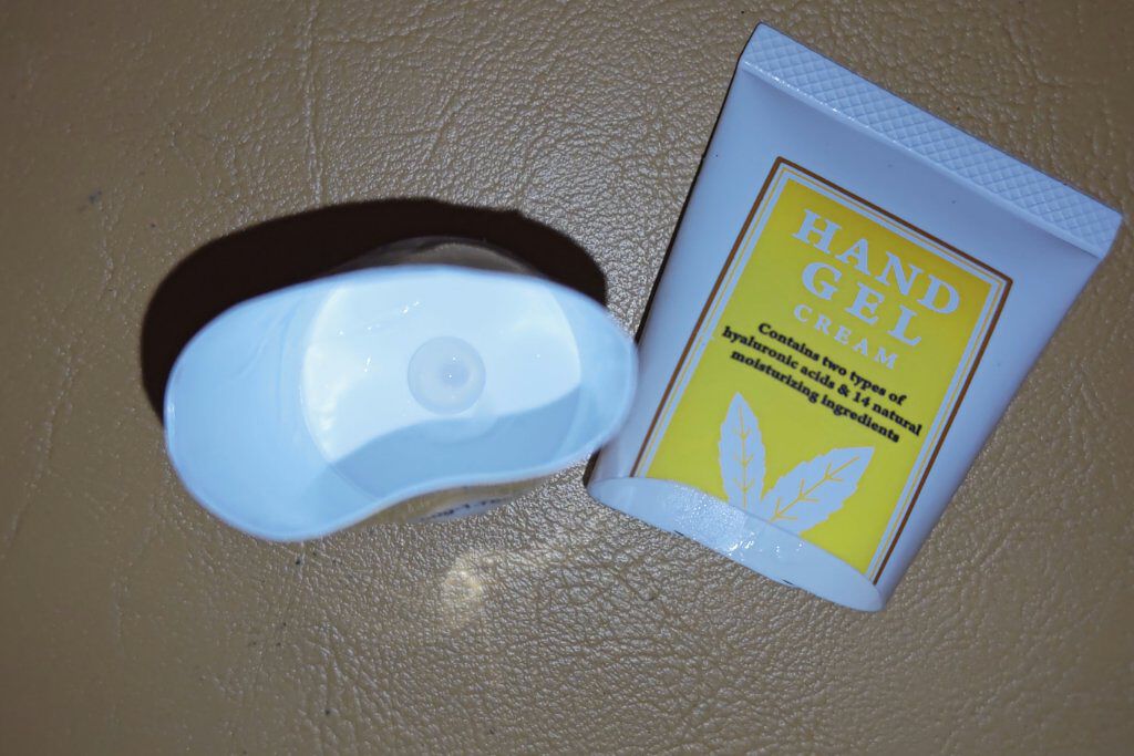 ハンドジェルクリーム/DAISO/ハンドクリームを使ったクチコミ（1枚目）