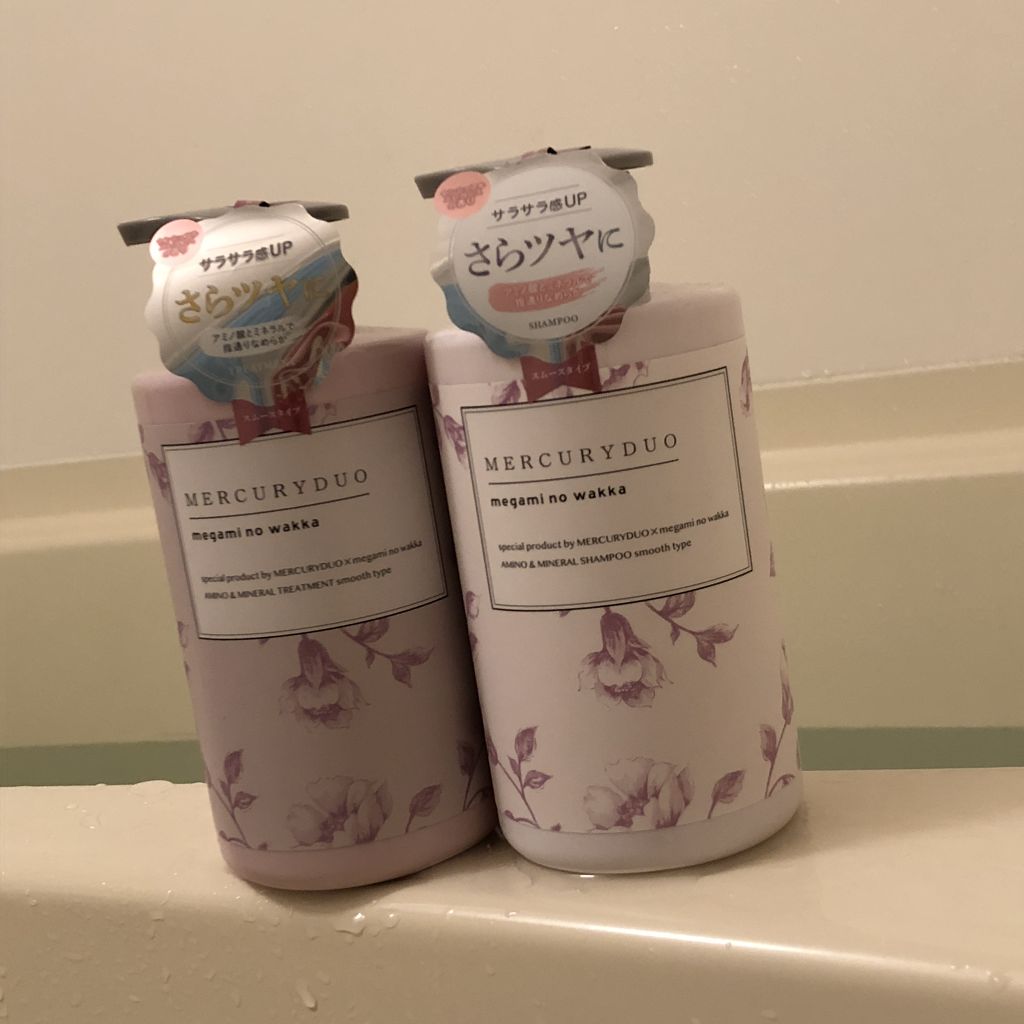 MERCURYDUO シャンプー【スムース】・トリートメント【スムース】/R&/市販シャンプーを使ったクチコミ（2枚目）