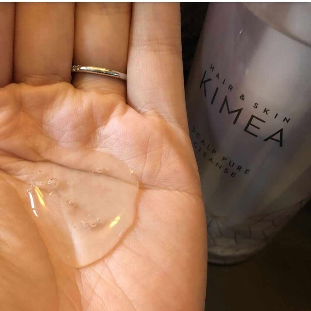 スカルプピュアクレンズ／ヘアモイスチャークリーム/ヘア＆スキン キメア/市販シャンプーを使ったクチコミ（3枚目）