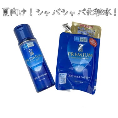 白潤プレミアム薬用浸透美白化粧水/肌ラボ/化粧水を使ったクチコミ（1枚目）