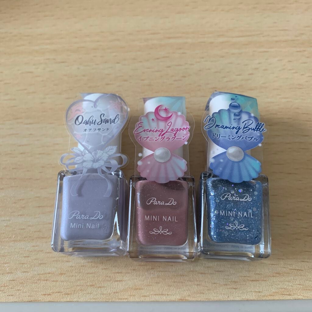 ミニネイル/パラドゥ/マニキュアを使ったクチコミ(1枚目)