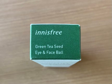 グリーンティーシード モイスト アイ&フェイスボール/innisfree/美容液を使ったクチコミ(5枚目)