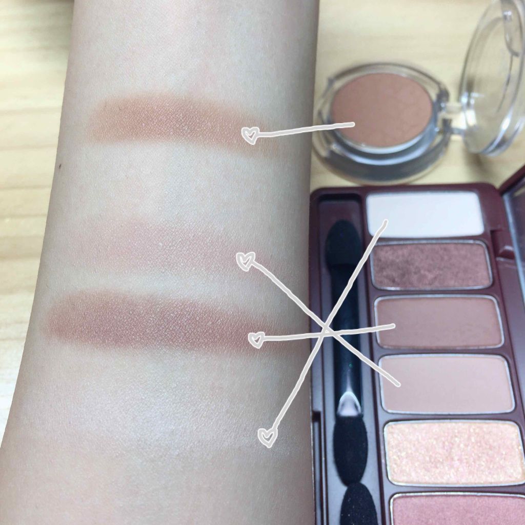 ルックアット マイアイ カフェ/ETUDE/単色アイシャドウを使ったクチコミ(4枚目)