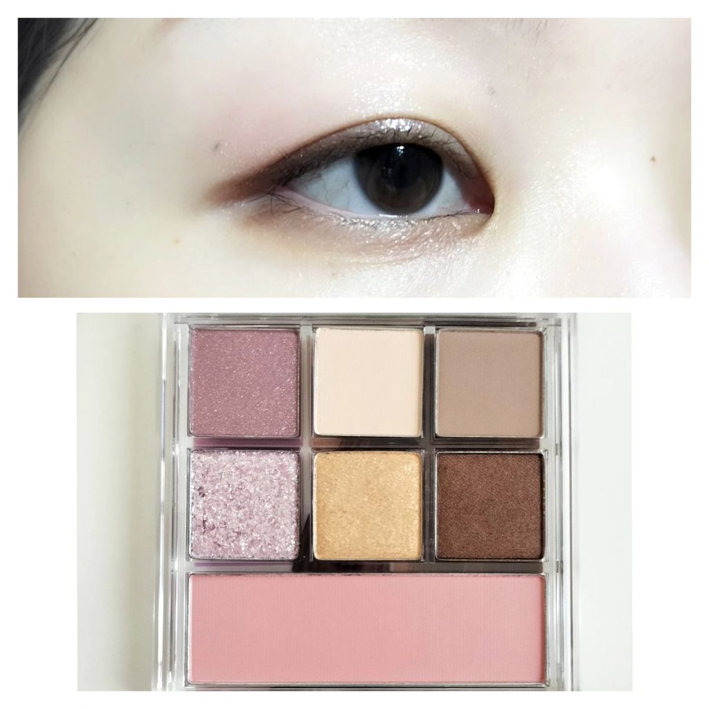 女神降臨 エディション グリッター リップティント アイシャドウセット/all my things/メイクアップキットを使ったクチコミ（1枚目）