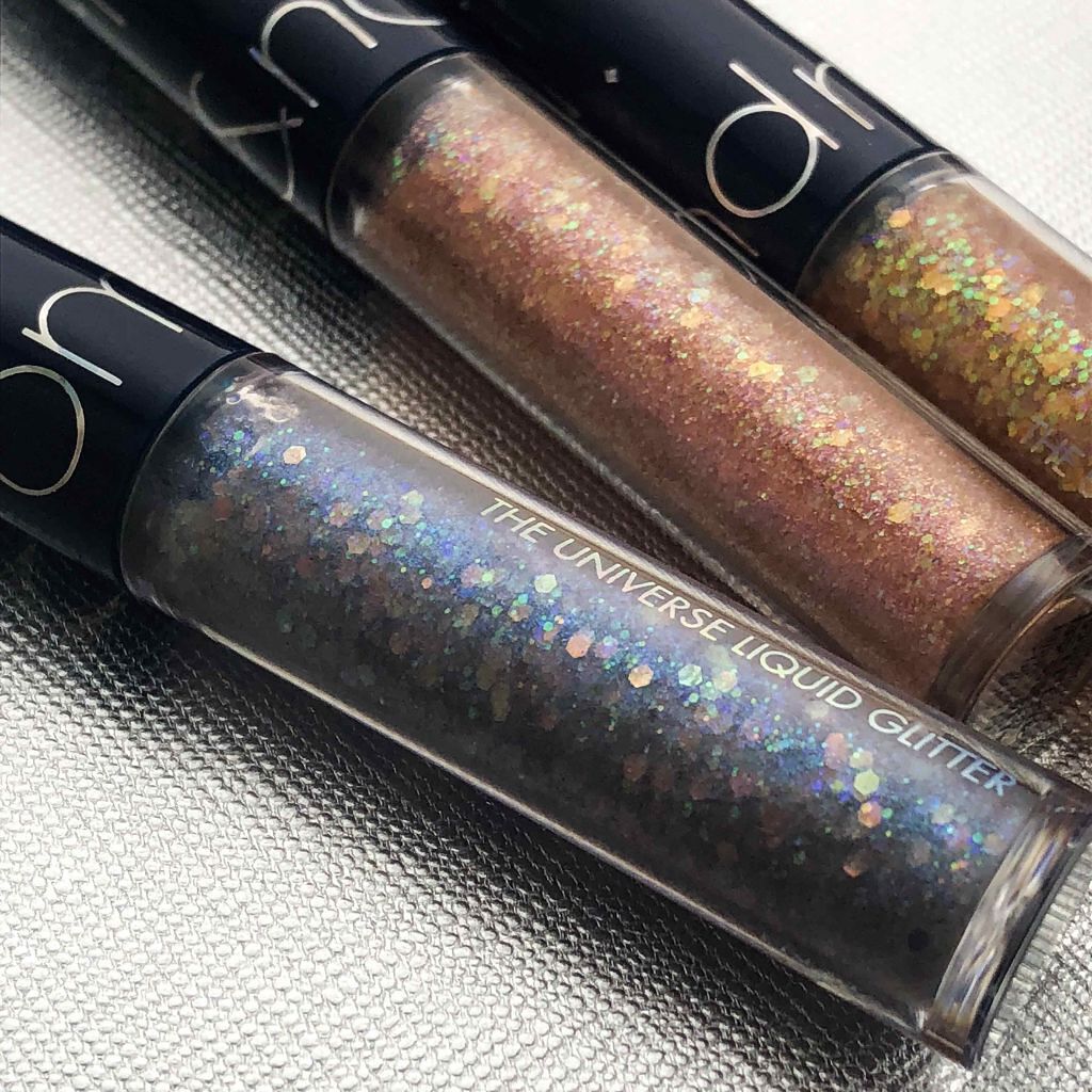 リキッド グリッター シャドウ/rom&nd/グリッターを使ったクチコミ（2枚目）