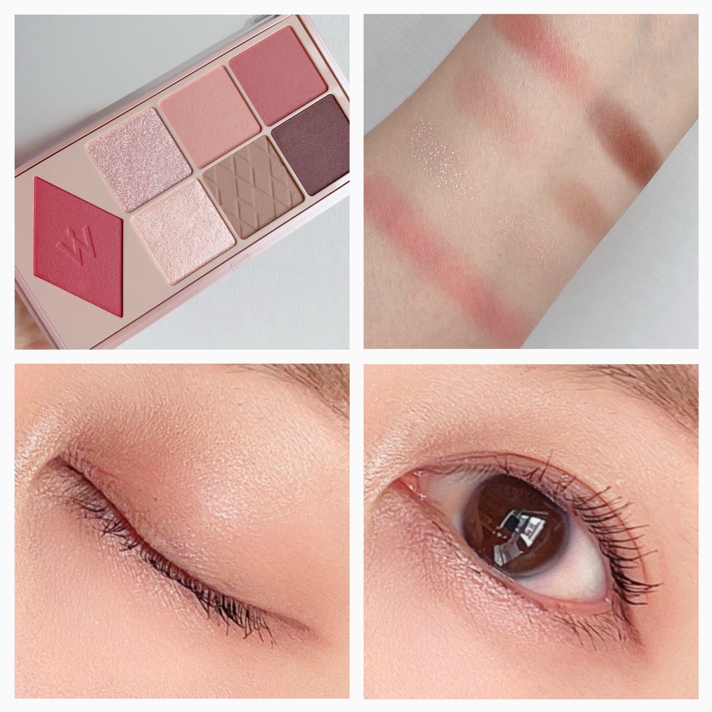 ウォンジョンヨ W デイリームードアップパレット /Wonjungyo/アイシャドウパレットを使ったクチコミ(7枚目)