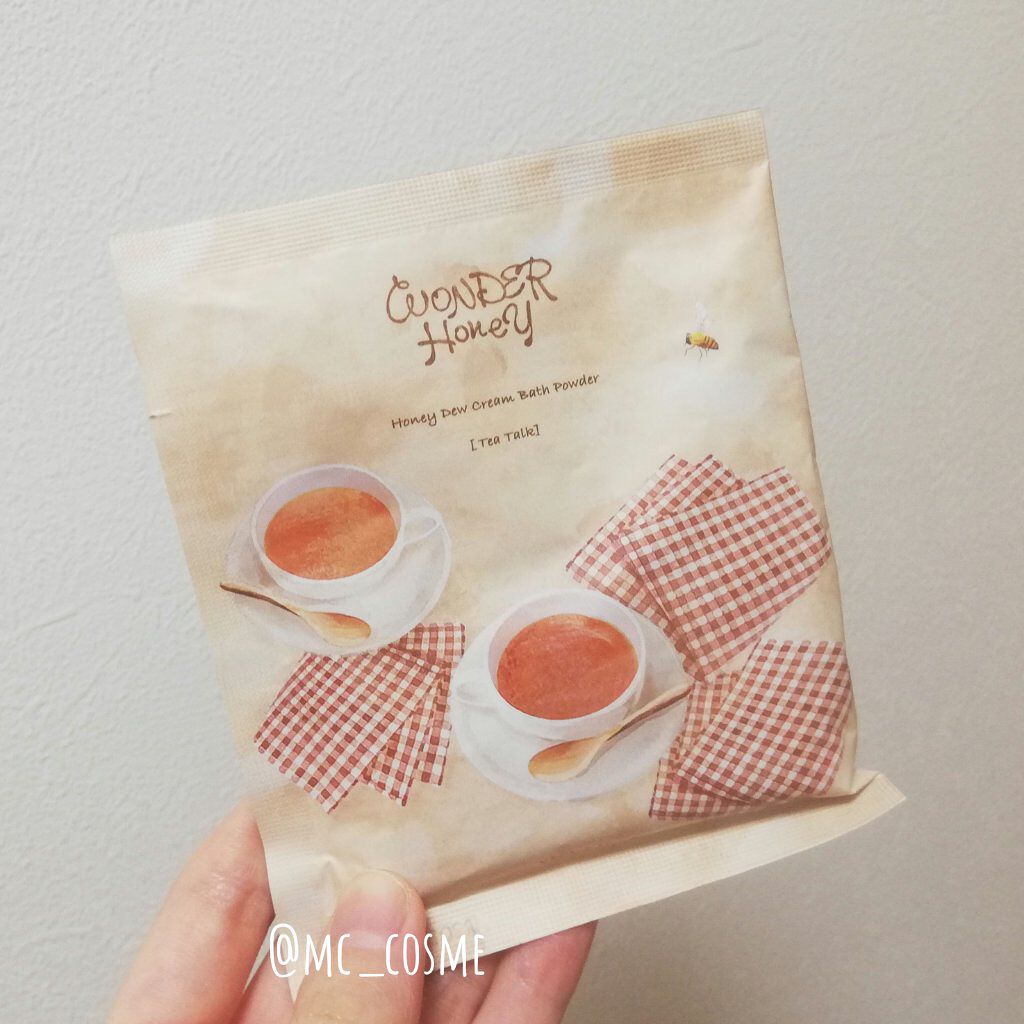 ワンダーハニー とろとろふんわりクリームバス /VECUA Honey/炭酸系入浴剤を使ったクチコミ(1枚目)