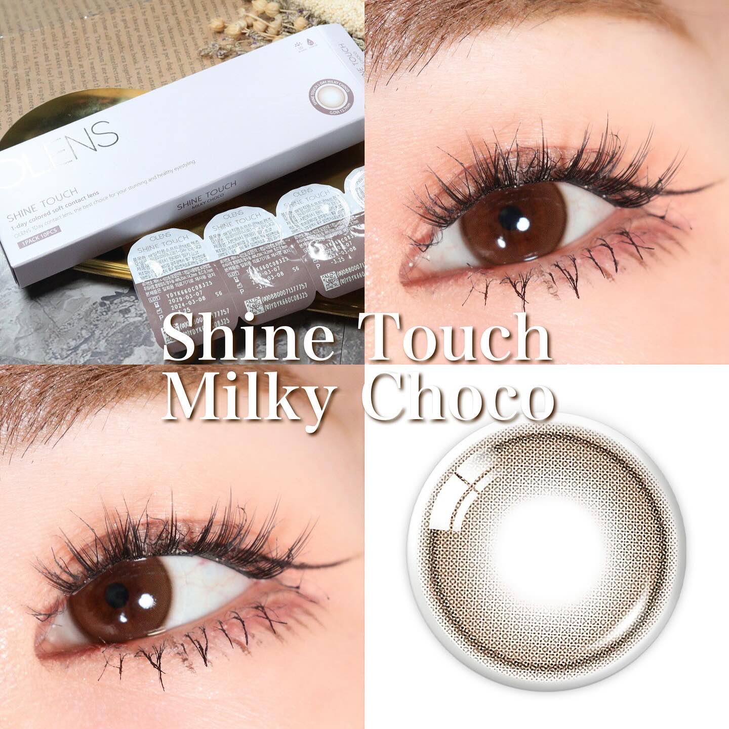 ViVi Ring 1day/OLENS/ワンデー（１DAY）カラコンを使ったクチコミ（2枚目）