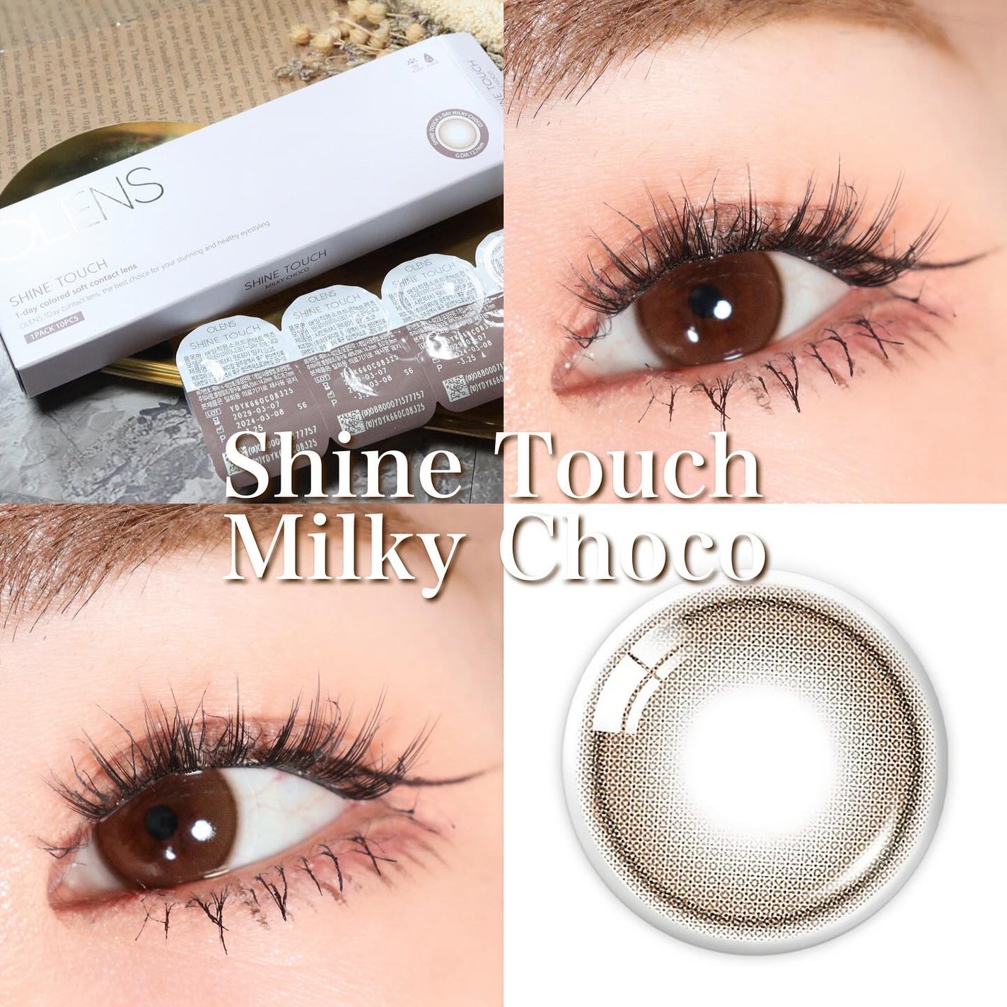 ViVi Ring 1day/OLENS/ワンデー(1DAY)カラコンを使ったクチコミ(2枚目)