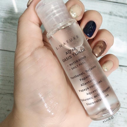 AQUA oasis toner/S.NATURE/化粧水を使ったクチコミ(3枚目)
