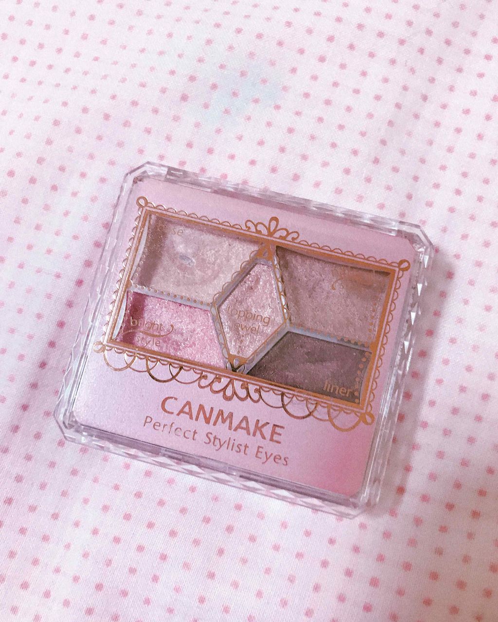 【旧品】パーフェクトスタイリストアイズ/キャンメイク/アイシャドウパレットを使ったクチコミ(1枚目)
