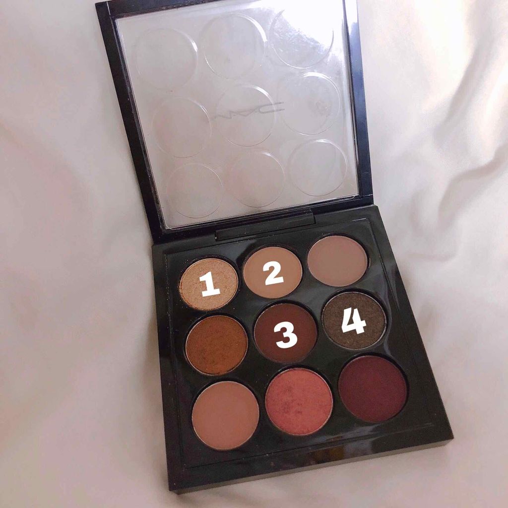 スモール アイシャドウ×9/M・A・C/アイシャドウパレットを使ったクチコミ（2枚目）