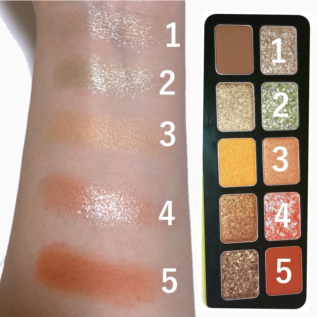 マッチャ ジェノワーズ アイ パレット /shu uemura/アイシャドウパレットを使ったクチコミ(2枚目)