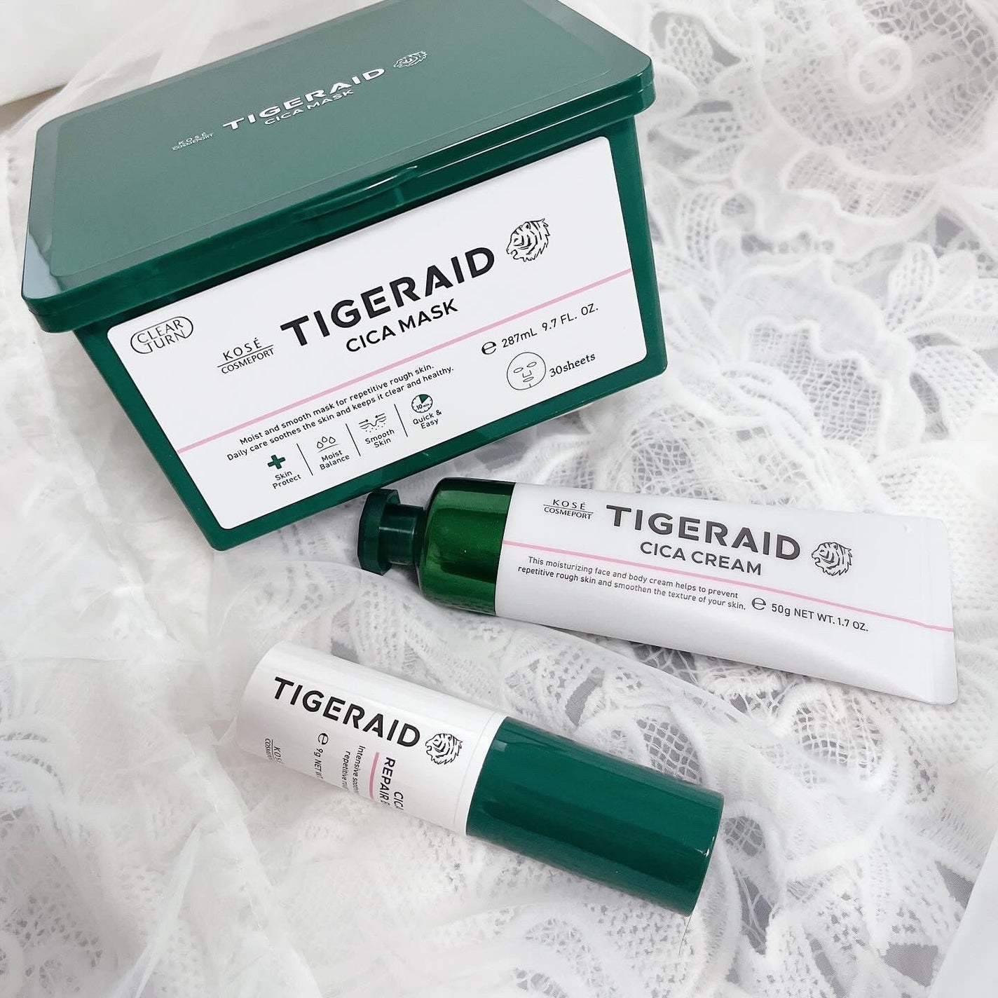 薬用CICAリペア クリーム/タイガレイド/フェイスクリームを使ったクチコミ(1枚目)