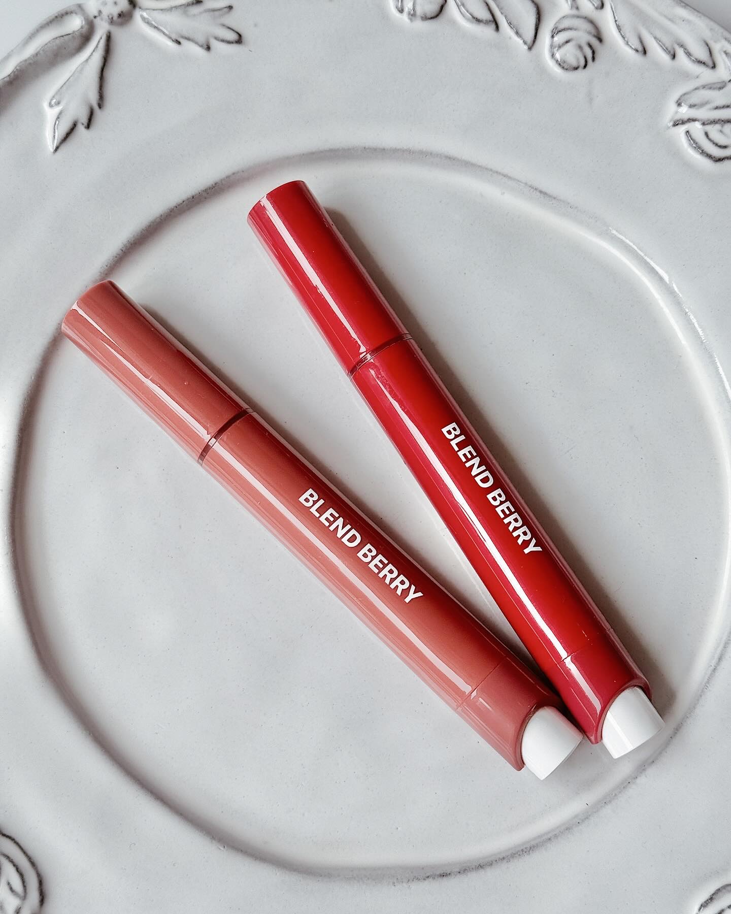 ブレンドベリー リップバルーン 009 ほてりレディロゼ/BLEND BERRY/口紅を使ったクチコミ（1枚目）