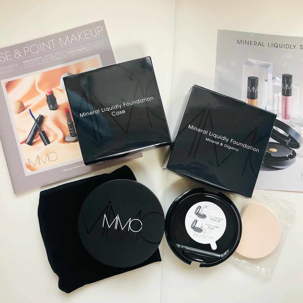 ミネラルリキッドリー ファンデーション SPF22 PA++/MiMC/リキッドファンデーションを使ったクチコミ(1枚目)