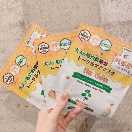 ハニーシールドマスクパック/Re Gen/シートマスク・パックを使ったクチコミ(4枚目)