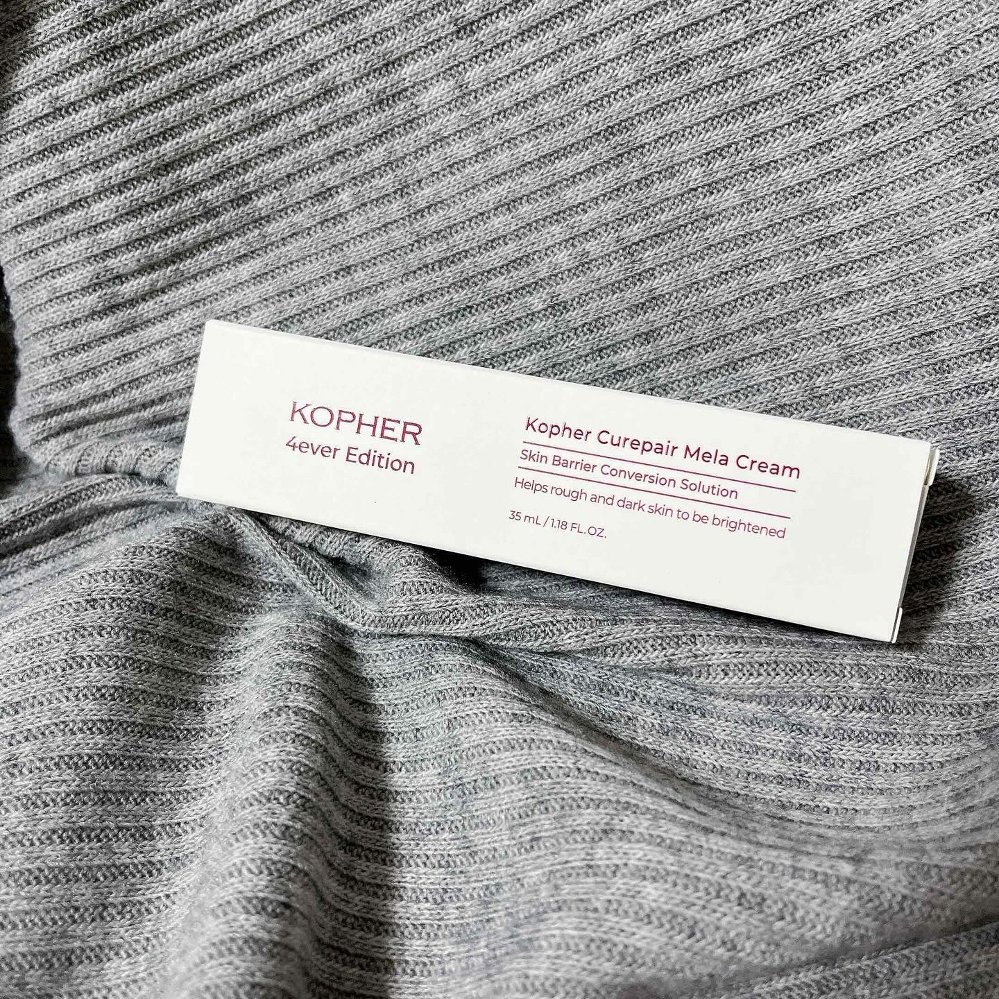 CUREPAIR MELA CREAM /KOPHER/フェイスクリームを使ったクチコミ（2枚目）