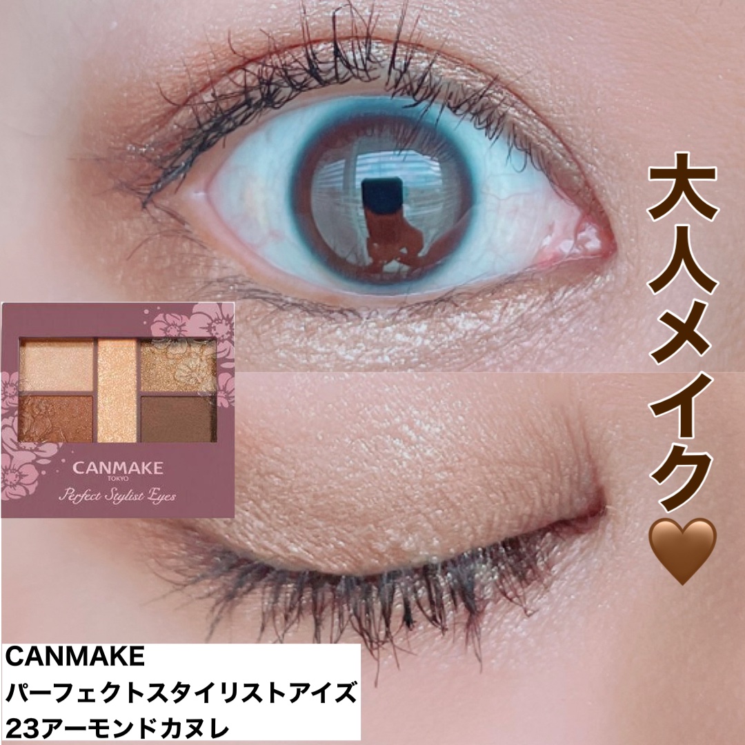 パーフェクトスタイリストアイズ/キャンメイク/アイシャドウパレットを使ったクチコミ（1枚目）