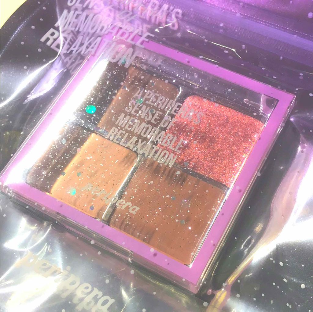 【限定】 ASMR シュガー ジェリー カラー パレット/PERIPERA/ジェル・クリームアイシャドウを使ったクチコミ（1枚目）