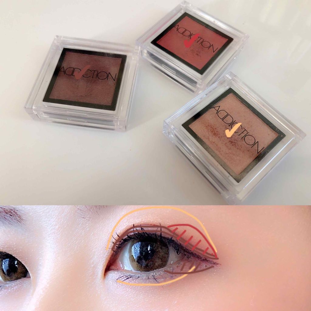 アディクション ザ アイシャドウ/ADDICTION/単色アイシャドウを使ったクチコミ(2枚目)