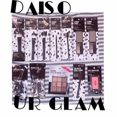 UR GLAM　BRUSH & COMB（ブラシ＆コーム）/U R GLAM/メイクブラシを使ったクチコミ（1枚目）