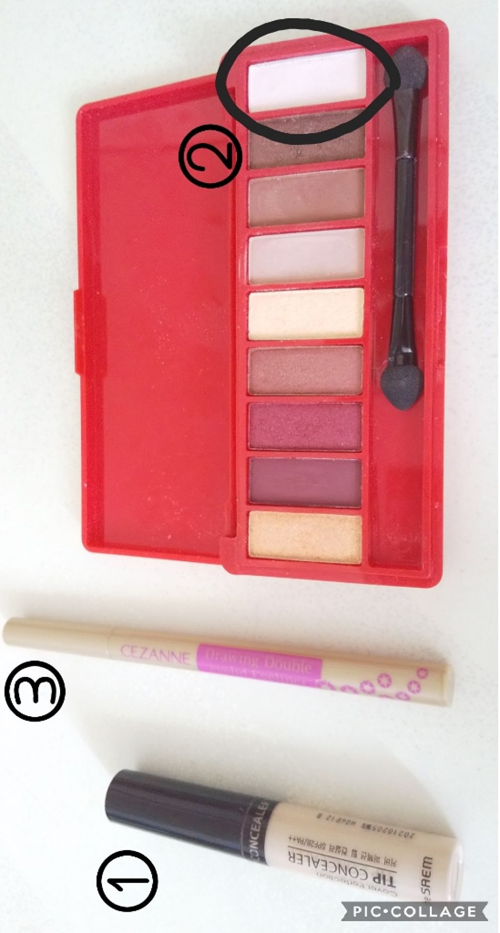 カバーパーフェクション チップコンシーラー/the SAEM/リキッドコンシーラーを使ったクチコミ（3枚目）