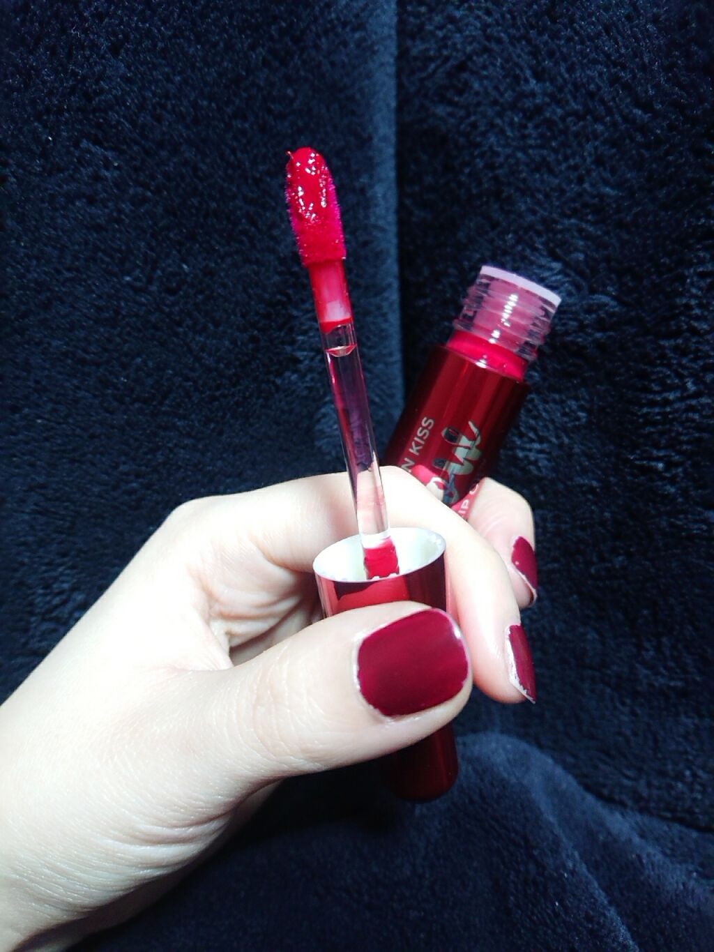 キス プランピング リップ クリーム/REVLON/リップクリームを使ったクチコミ（2枚目）