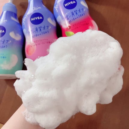 エンジェルスキン ボディウォッシュ サボン&ブーケの香り/ニベア/ボディソープを使ったクチコミ(4枚目)