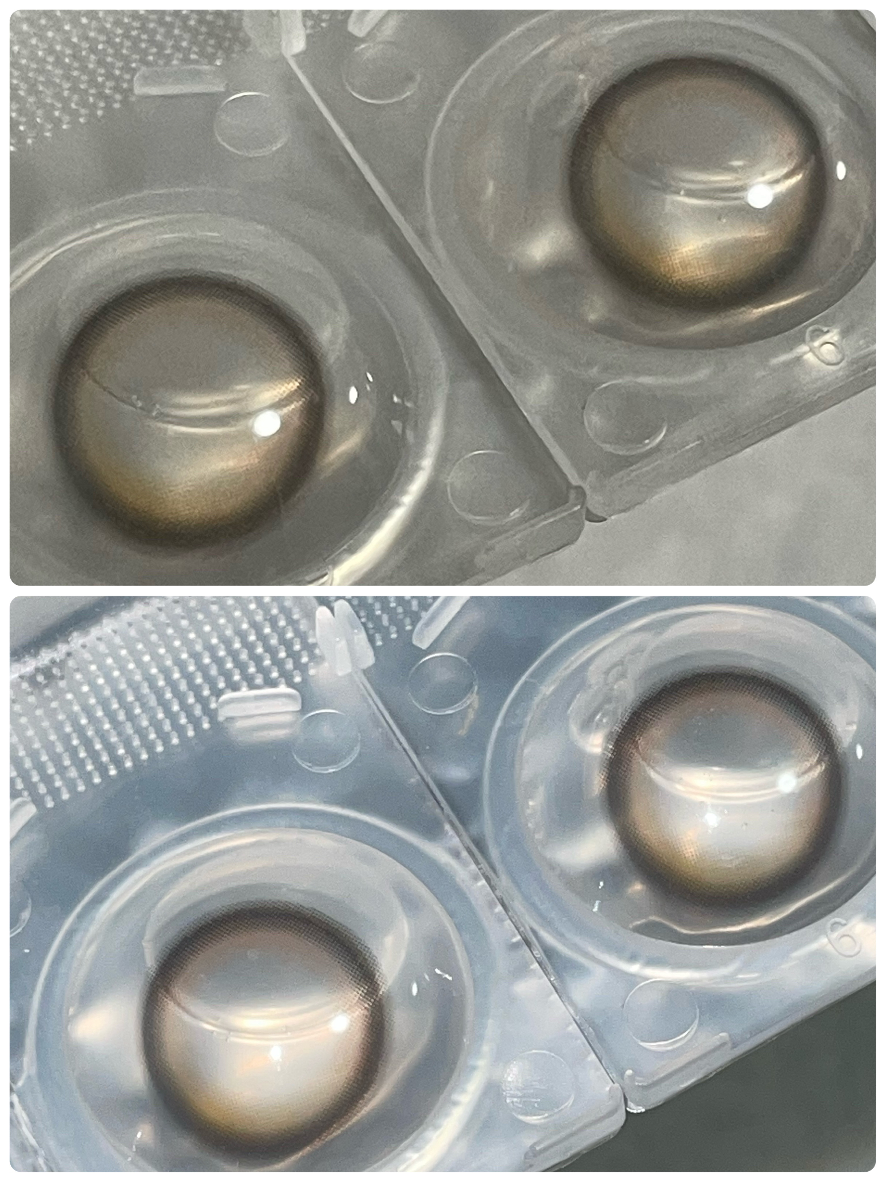 エバーカラーワンデーミリモア じらしてショコラ/エバーカラー/ワンデー（１DAY）カラコンを使ったクチコミ（3枚目）