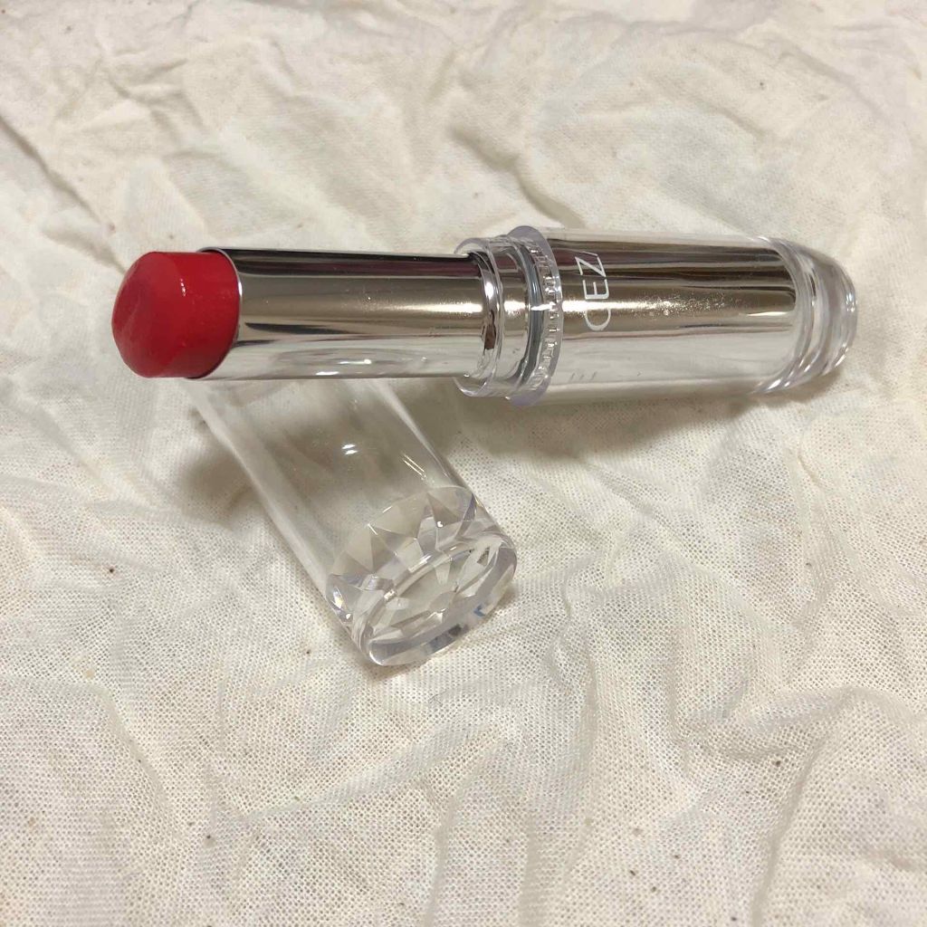 ラスティンググロスリップ/CEZANNE/口紅を使ったクチコミ（1枚目）