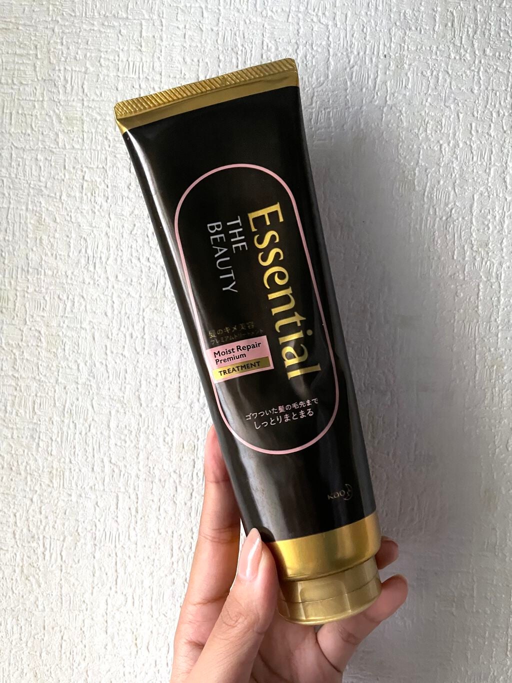 THE BEAUTY 髪のキメ美容プレミアムトリートメント<モイストリペアプレミアム>/エッセンシャル/洗い流すヘアトリートメントを使ったクチコミ(1枚目)