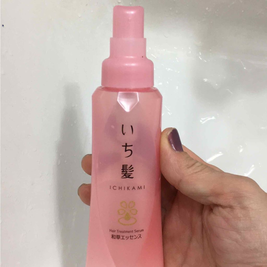 潤濃和草エッセンス/いち髪/ヘアミルクを使ったクチコミ(2枚目)