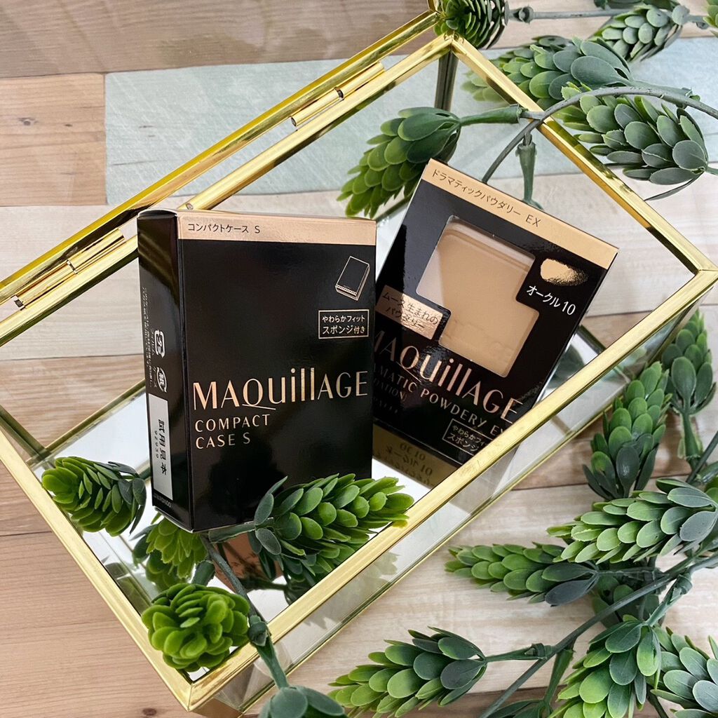 ドラマティックパウダリー EX/マキアージュ/パウダーファンデーションを使ったクチコミ(1枚目)